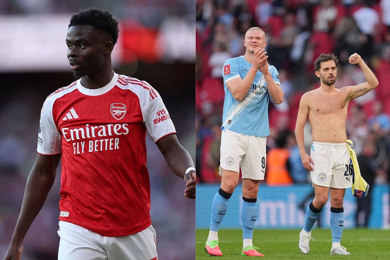 Manchester City are closing in on Arsenal's Premier League lead and...